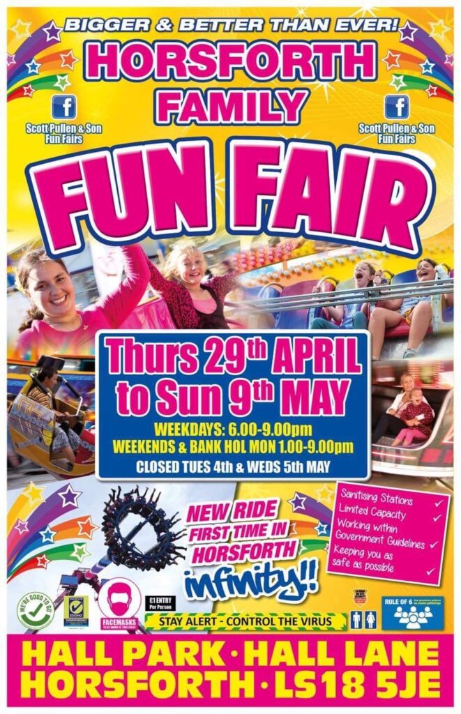 Horsforth Fun Fair, Hall Park